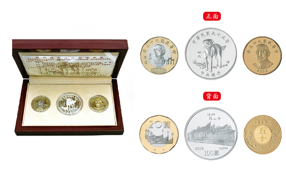 Commemorative Coin Set for 2006, The Chinese Zodiac Year of the Dog