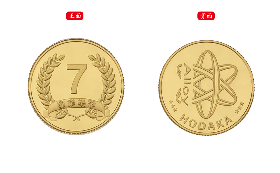 The Taiwan Hodaka Technology Company, Ltd. Limited 7th Anniversary Commemorative Gold Medal